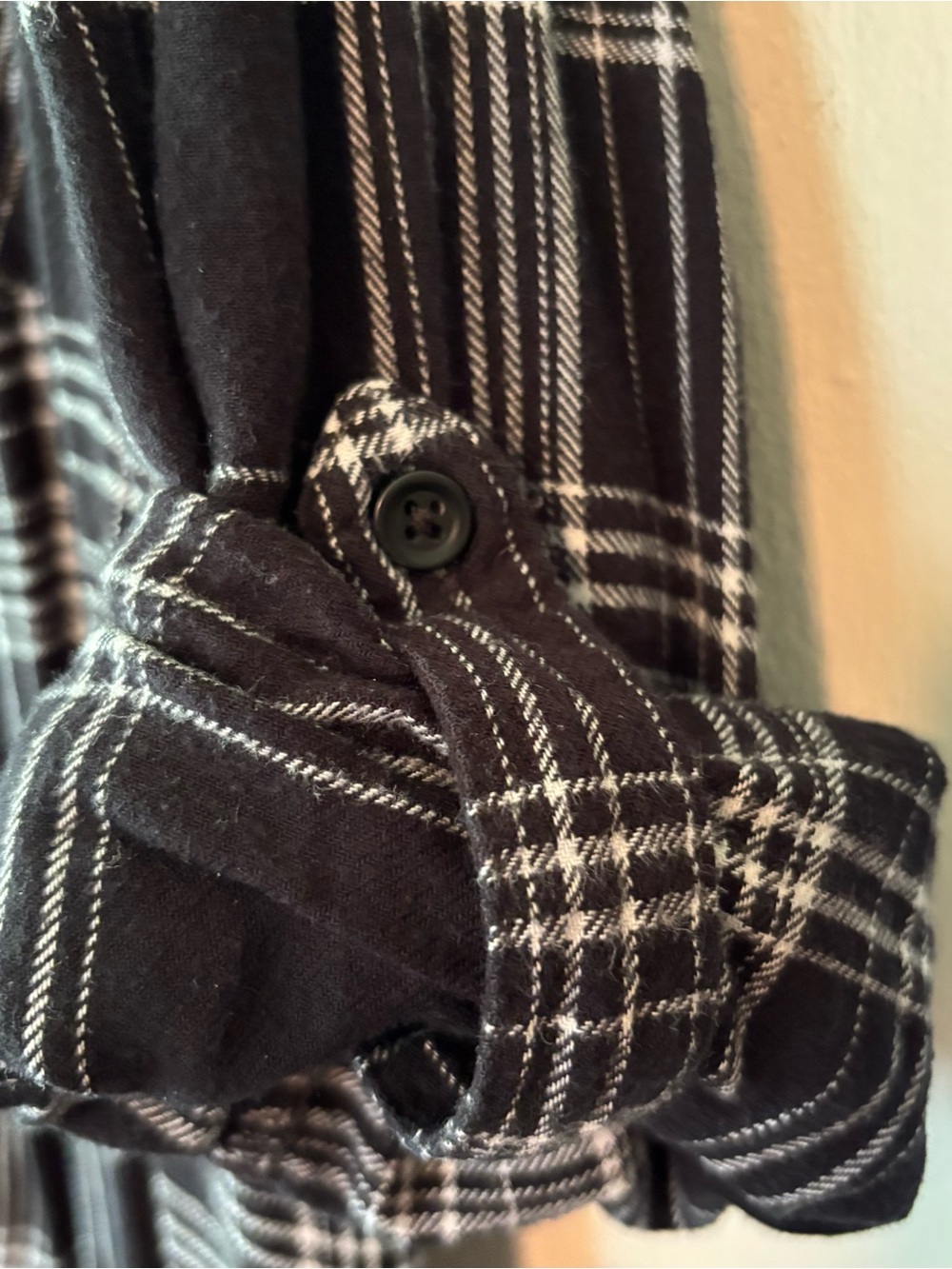 beachlunchlounge Black and White Plaid Shirt - Picture 4 of 6